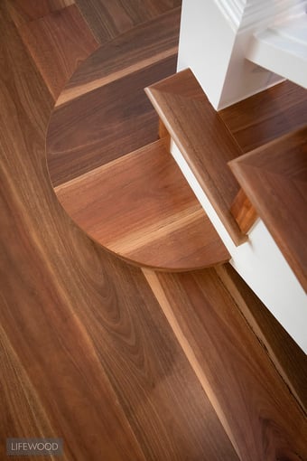 Rounded-bottom-step-Spotted-Gum