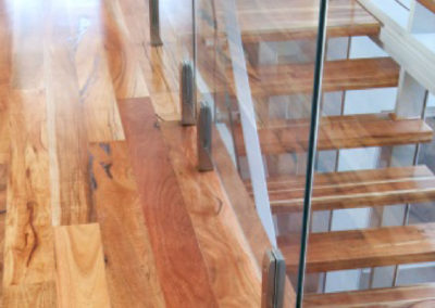 Marri timber flooring staircase and landing