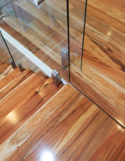 Marring timber staircase from top angle