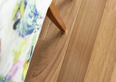 dining chairs on Blackbutt floorboards