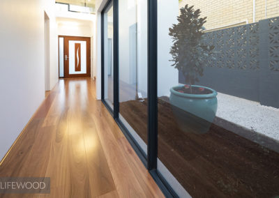 blackbutt timber floor passage Perth