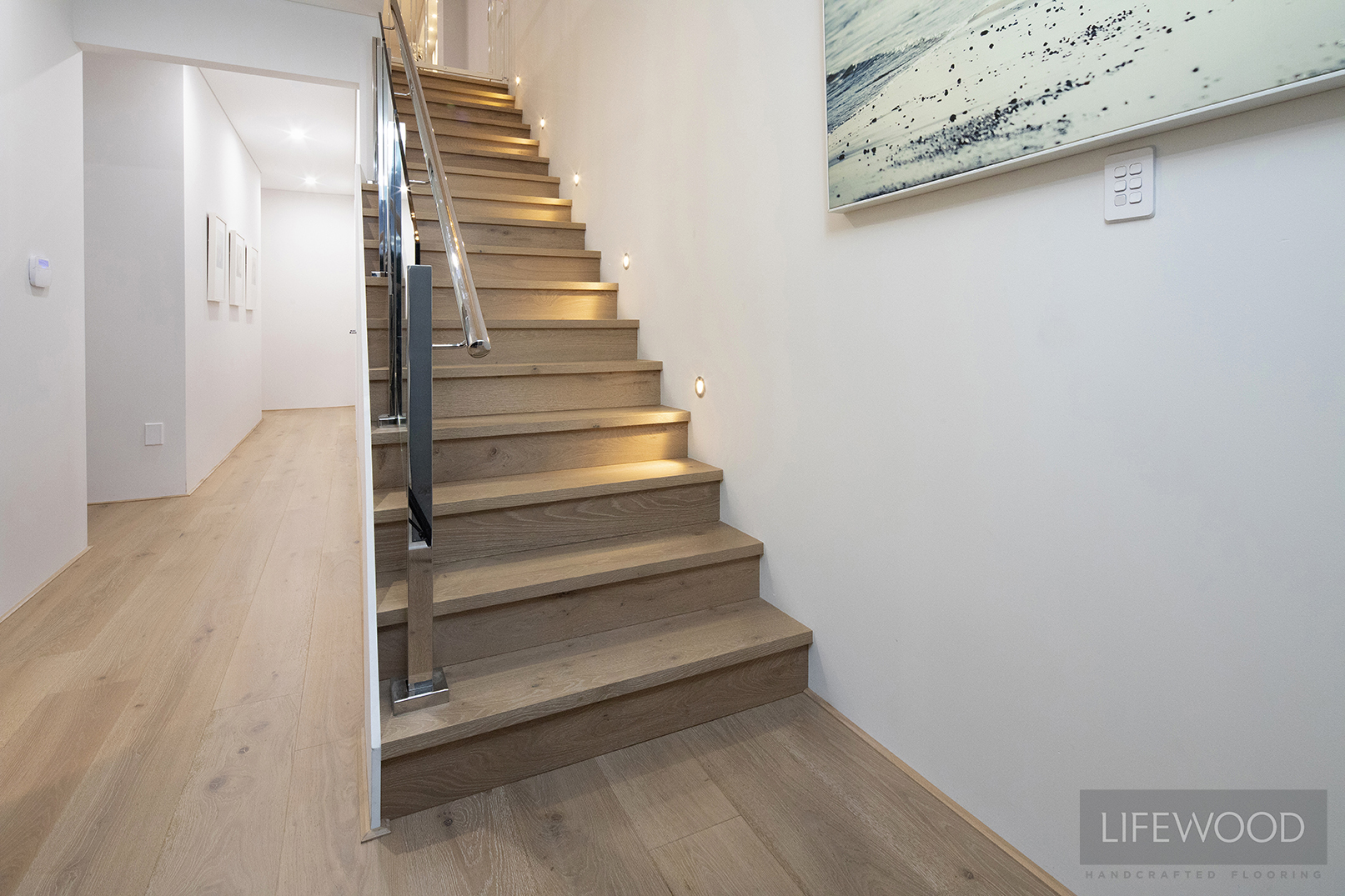 Staircase Design With Lifewood Timber Flooring | Transform ...