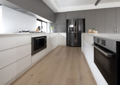 Limed Wash French Oak Flooring kitchen