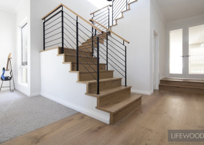 French Oak flooring staircase Perth