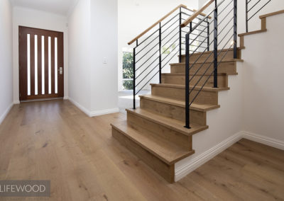 French Oak flooring staircase Perth