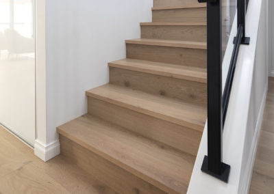 French Oak timber flooring staircase Perth stairs