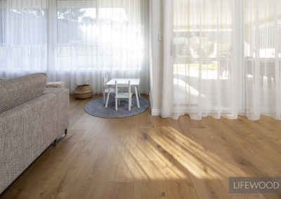 French Oak timber living room