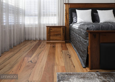 Marri timber furniture in Perth home