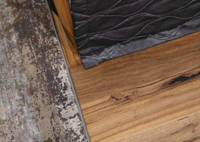 Marri wood feature grain in Perth home