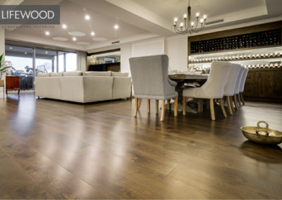 French Oak Timber Flooring Dining