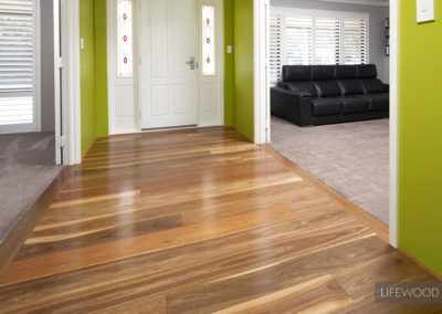 Spotted Gum Flooring Entry