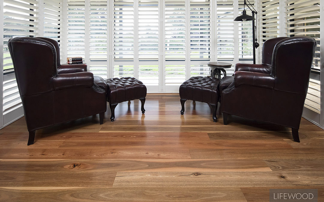 Spotted Gum Hardwood Flooring Renovation