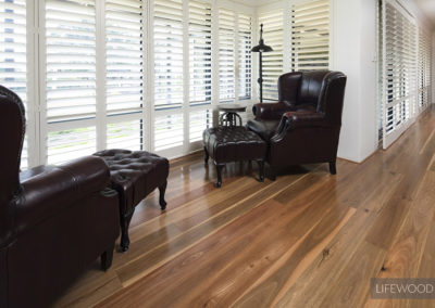 Spotted Gum Rosam Flooring Lounge