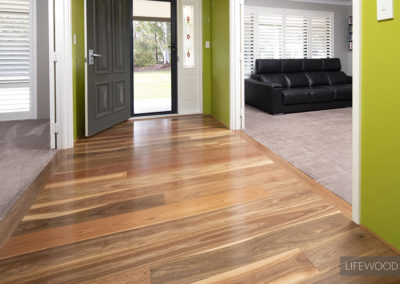 Spotted Gum Rosam Flooring Entry