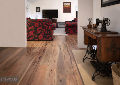 Marri floorboards masterpiece living area