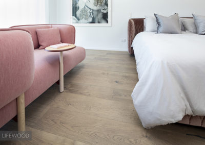 Driftwood French Oak Flooring Bedroom