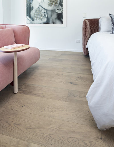 Driftwood French Oak Flooring Bedroom