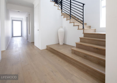 Limed Wash French Oak Floor Stairs 5