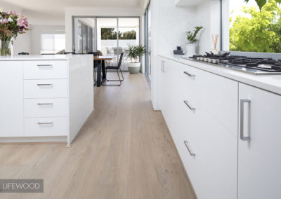 Limed Wash French Oak Floor Kitchen 1