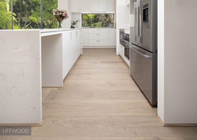 Limed Wash French Oak Floor Kitchen