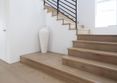 Limed Wash French Oak Floor Stairs 4