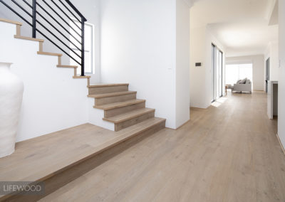 Limed Wash French Oak Floor Stairs 3
