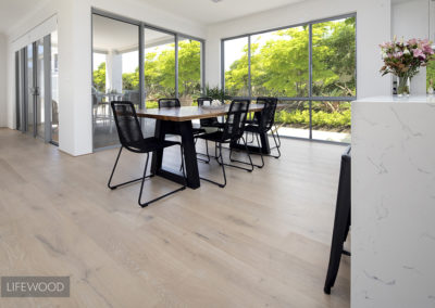 Limed Wash French Oak Floor Dining 2