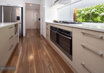 Spotted Gum Flooring Leahy Perth Kitchen