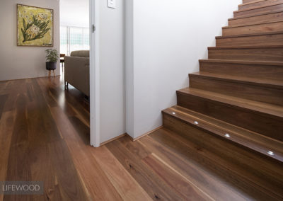 Spotted Gum Flooring Leahy Perth Staircase