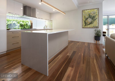 Spotted Gum Flooring Leahy Perth Kitchen