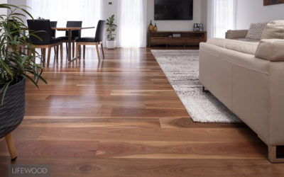 Australian Homes with Spotted Gum Flooring from Lifewood