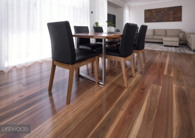 Spotted Gum Flooring Home in Leahy