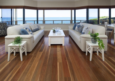 spotted gum flooring Lounge wide floorboards