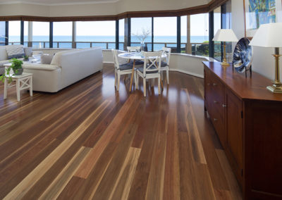 spotted gum flooring Lounge wide floorboards