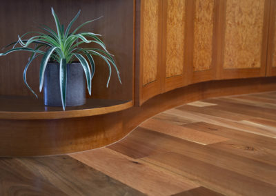 spotted gum flooring kitchen wide floorboards