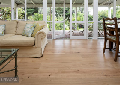 Blackbutt engineered timber flooring in Australian living room