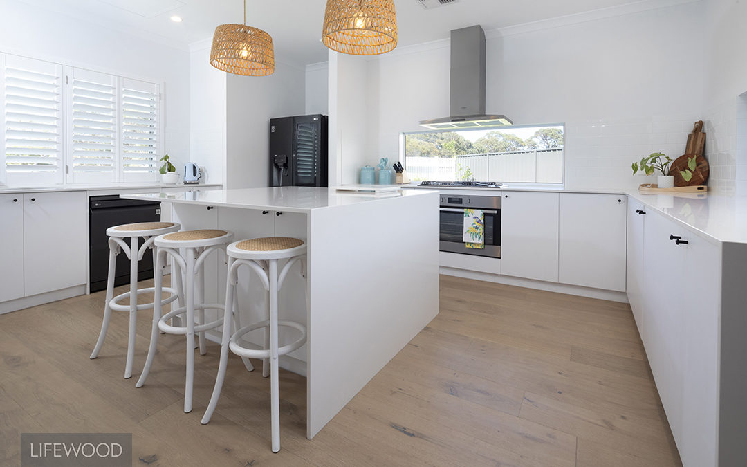 DIY Flooring with Herringbone French Oak