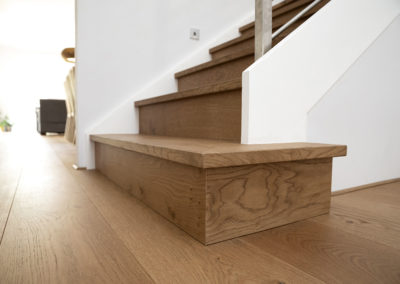 Smoked French Oak Flooring Stairs 2