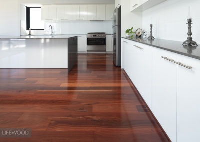 Jarrah Hardwood Flooring Kitchen