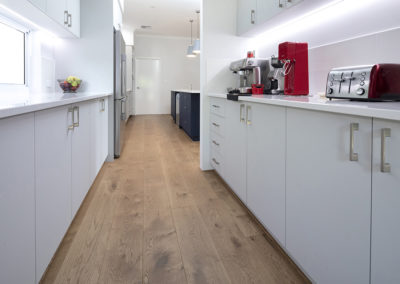 Smoked French Oak Flooring Kitchen 1