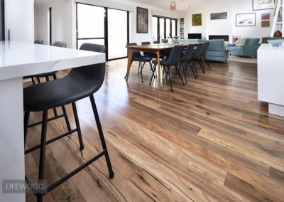 Marri hardwood timber flooring dining & living