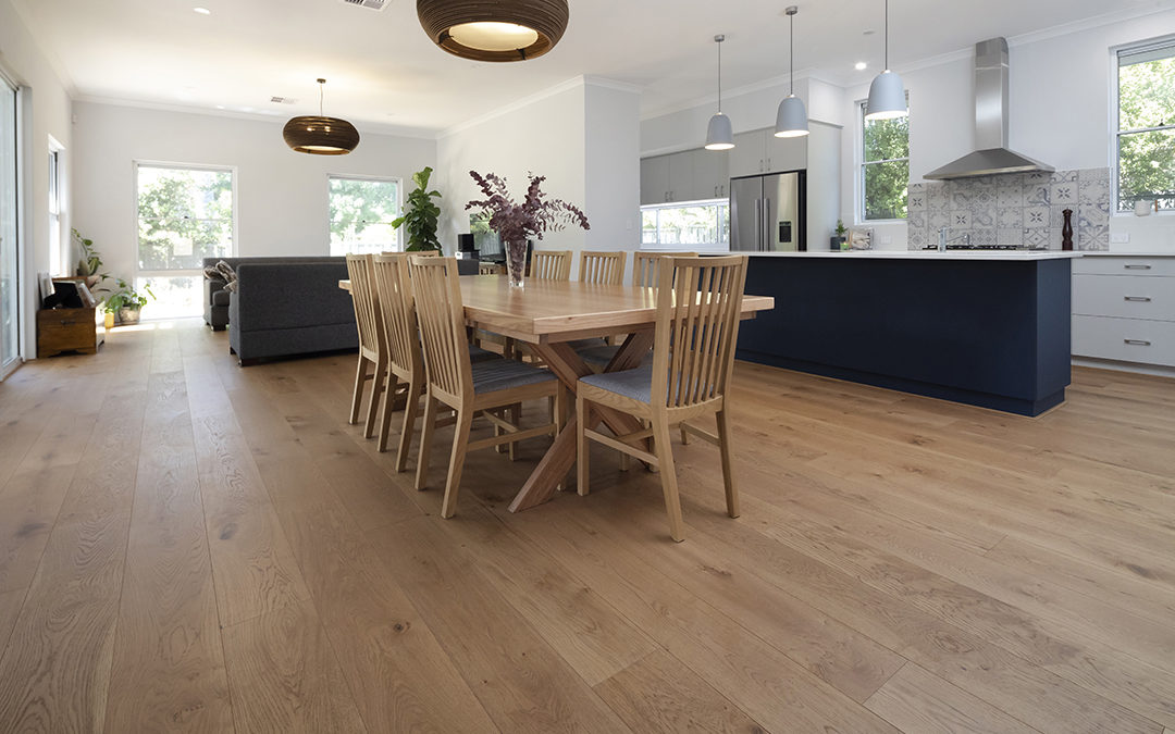 Family Friendly Oak Flooring Design