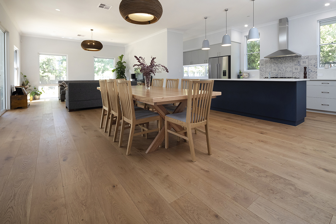 Smoked French Oak flooring Dinning Area 3
