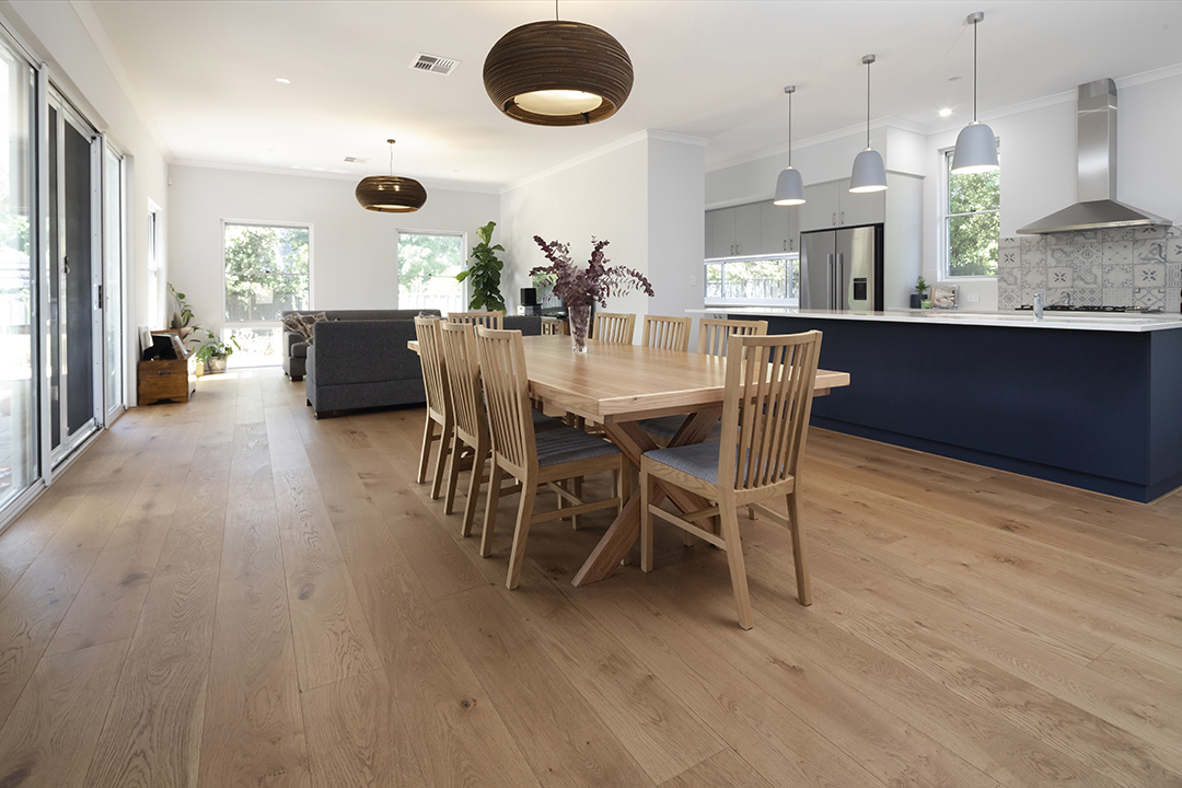 Smoked French Oak flooring Dinning Area 2