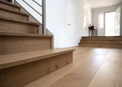 Smoked French Oak Stairs