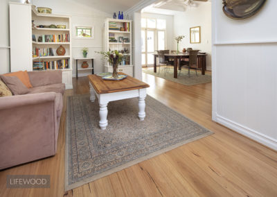 Blackbutt Living room flooring