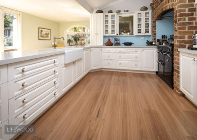 Blackbutt kitchen flooring