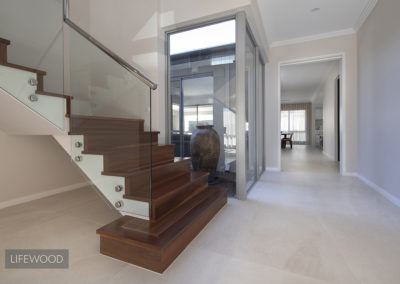 Spotted Gum Luxury Staircase