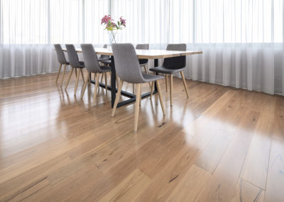 Blackbutt Floor in Dining Room