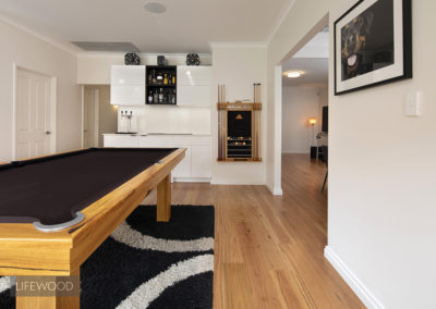 Blackbutt Flooring Entertainment Room